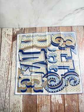 Hermes Electrique 45cm Silk Scarf - Dimitri Rybaltchenko Like New Authentic